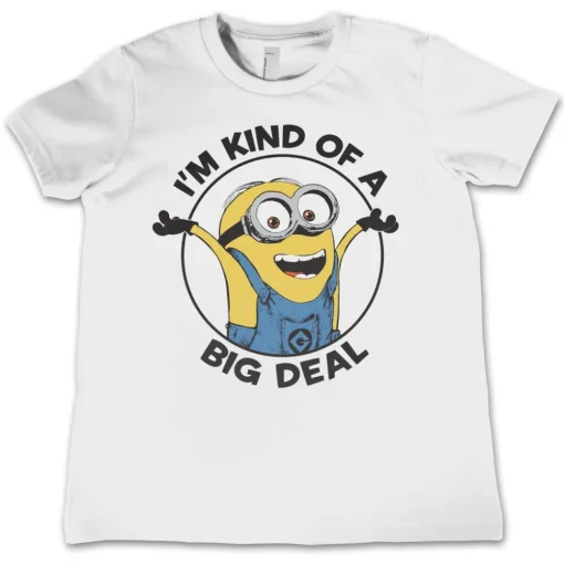 Minions - I'm Kind Of A Big Deal Kids T-Shirt