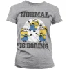 Minions - Normal Life Is Boring Girly Tee