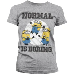 Minions - Normal Life Is Boring Girly Tee