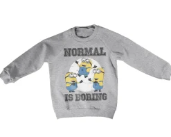 Minions - Normal Life Is Boring Kids Sweatshirt