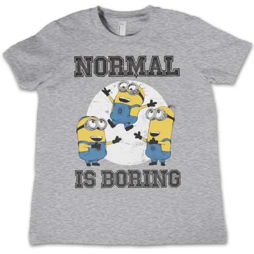 Minions - Normal Life Is Boring Kids T-Shirt
