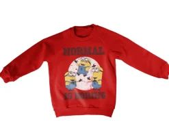Minions - Normal Life Is Boring Kids Sweatshirt