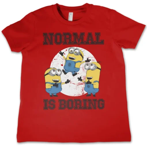 Minions - Normal Life Is Boring Kids T-Shirt