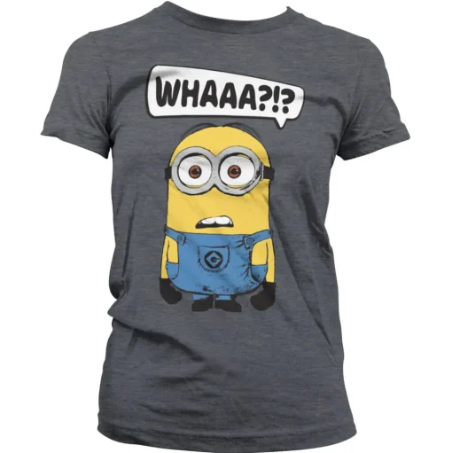 Minions - Whaaa?!? Girly Tee