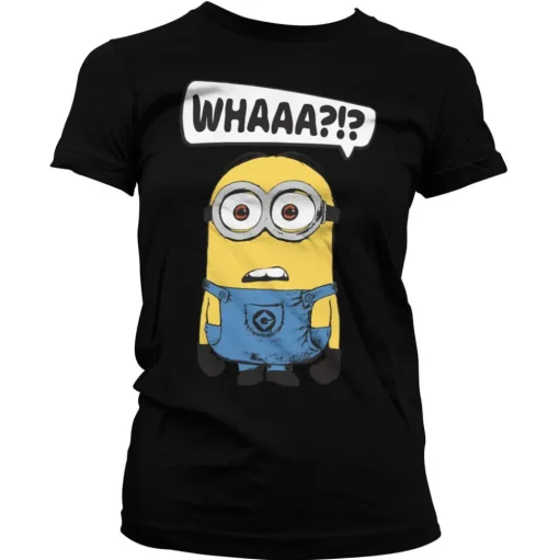 Minions - Whaaa?!? Girly Tee