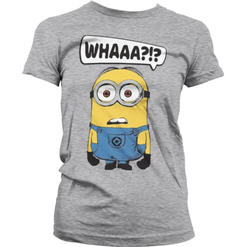 Minions - Whaaa?!? Girly Tee