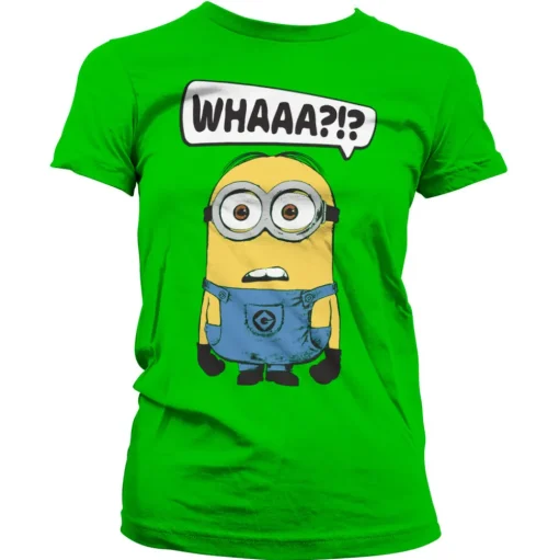 Minions - Whaaa?!? Girly Tee