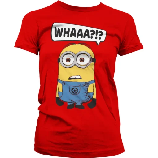 Minions - Whaaa?!? Girly Tee