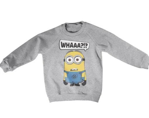 Minions - Whaaa?!? Kids Sweatshirt