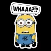 Minions - WHAAA?!? Sticker