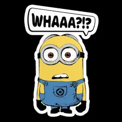 Minions - WHAAA?!? Sticker