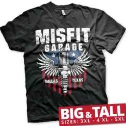 Misfit Garage - American Piston Big & Tall T-Shirt