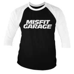 Misfit Garage Logo Baseball 3/4 Sleeve Tee