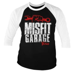 Misfit Garage Wrench Power Baseball 3/4 Sleeve Tee
