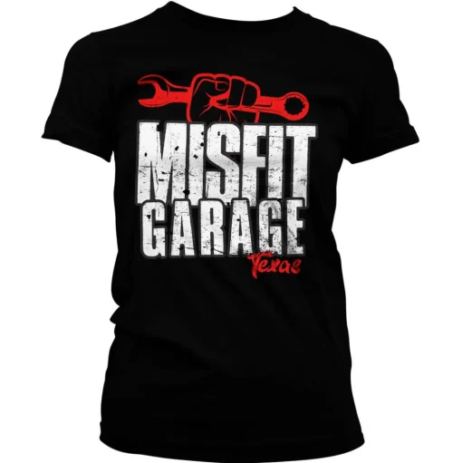 Misfit Garage Wrench Power Girly Tee
