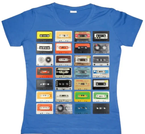 Mixed Tapes Girly T-shirt