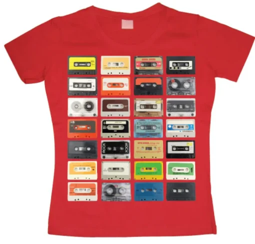 Mixed Tapes Girly T-shirt