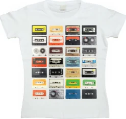 Mixed Tapes Girly T-shirt