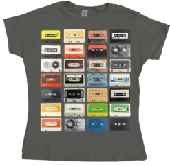 Mixed Tapes Girly T-shirt