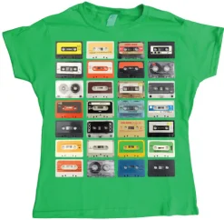 Mixed Tapes Girly T-shirt