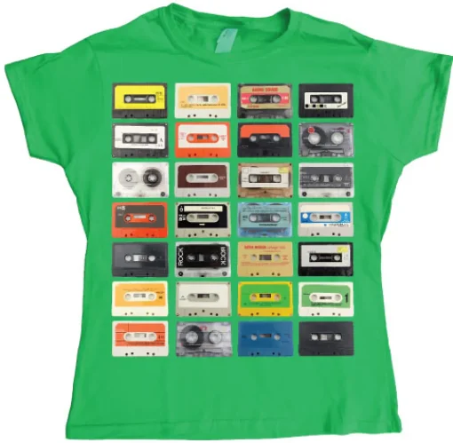Mixed Tapes Girly T-shirt