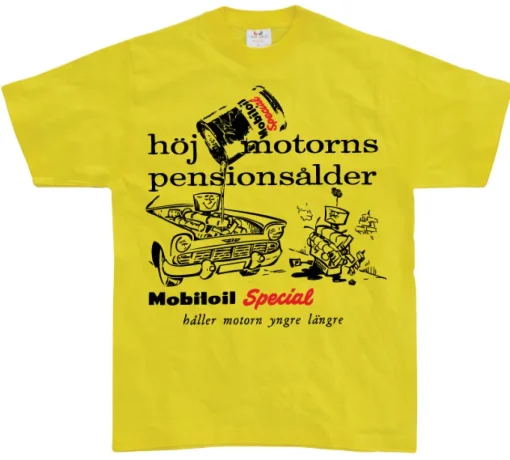 Mobiloil Special Retro Add T-Shirt