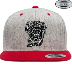 Monkey Logo Patch Snapback Cap