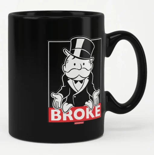 Monopoly - BROKE Mug