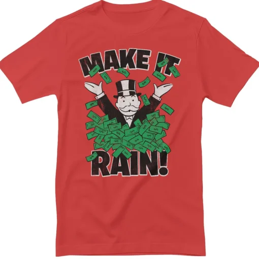 Monopoly - Make It Rain T-Shirt