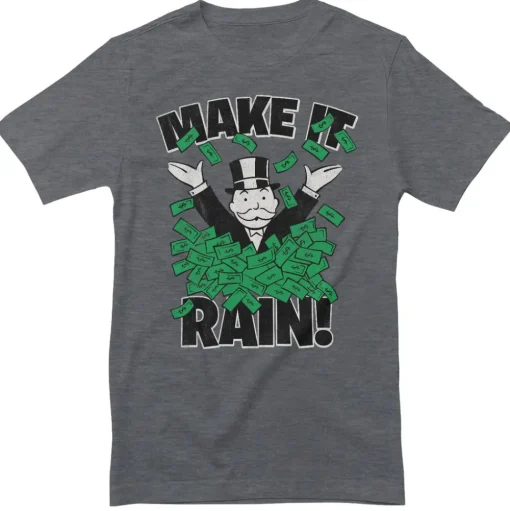 Monopoly - Make It Rain T-Shirt