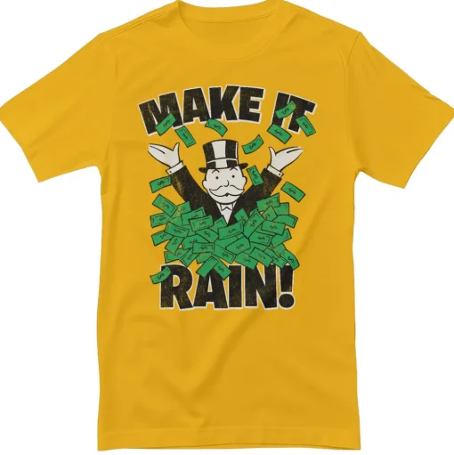 Monopoly - Make It Rain T-Shirt