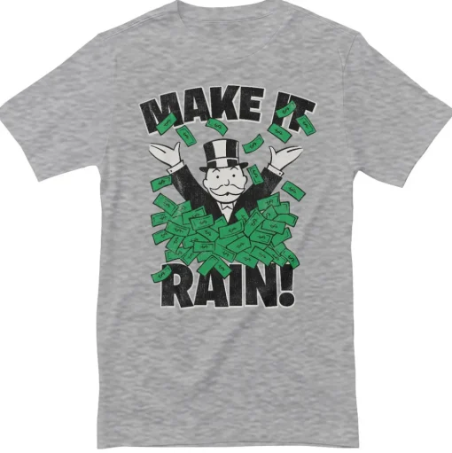 Monopoly - Make It Rain T-Shirt