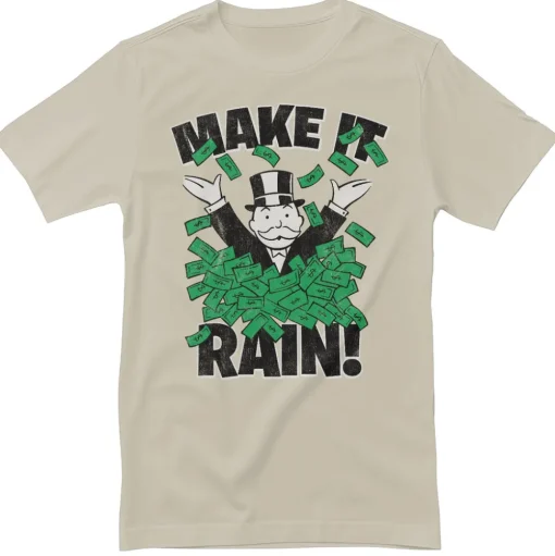 Monopoly - Make It Rain T-Shirt