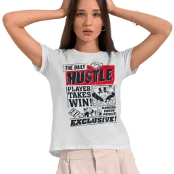 Monopoly - The Daily Hustle Girly Tee