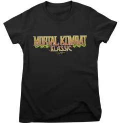 Mortal Kombat Klassic Logo Girly Tee