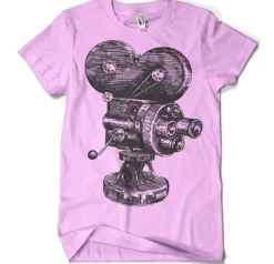 Movie Camera Sketch T-Shirt