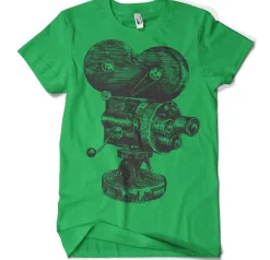 Movie Camera Sketch T-Shirt