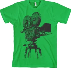 Movie Camera Tripod T-Shirt