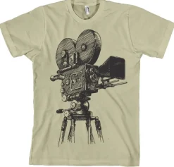 Movie Camera Tripod T-Shirt