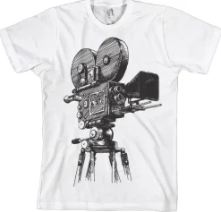Movie Camera Tripod T-Shirt