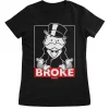 Mr Monopoly - BROKE Girly Tee