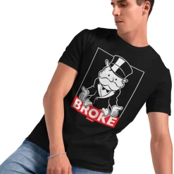 Mr Monopoly - BROKE T-Shirt