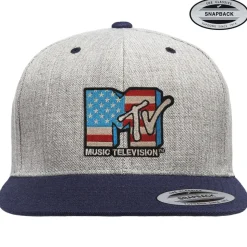 MTV American Flag Premium Snapback Cap