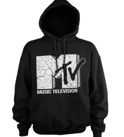 MTV Cracked Logo Hoodie