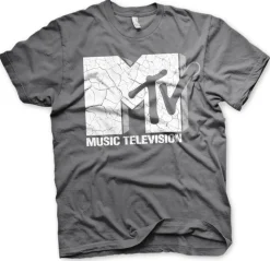 MTV Cracked Logo T-Shirt