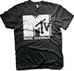 MTV Cracked Logo T-Shirt