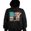 MTV Distressed USA-Flag Hoodie