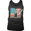 MTV Distressed USA-Flag Tank Top