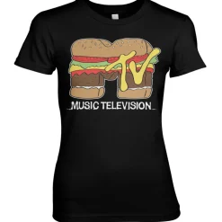 MTV Hamburger Girly Tee