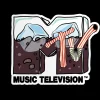 MTV Logo Cubes Sticker